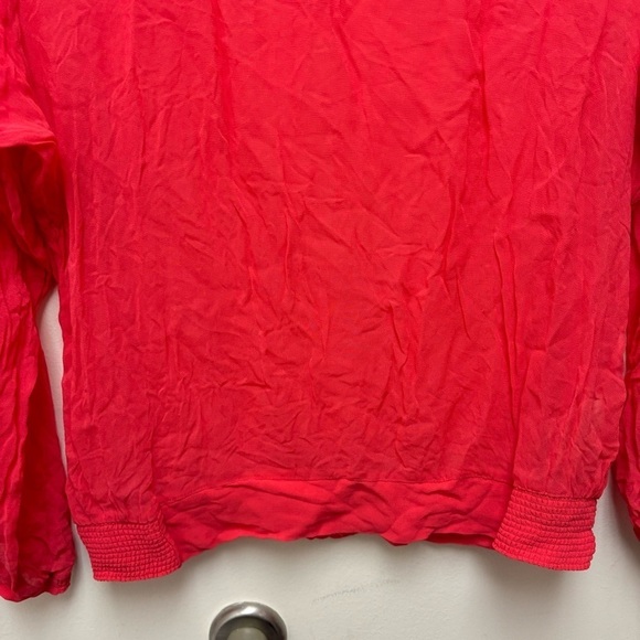 Anthropologie Leifnotes Vaoltta Semi Sheer Blouse - Picture 7 of 12